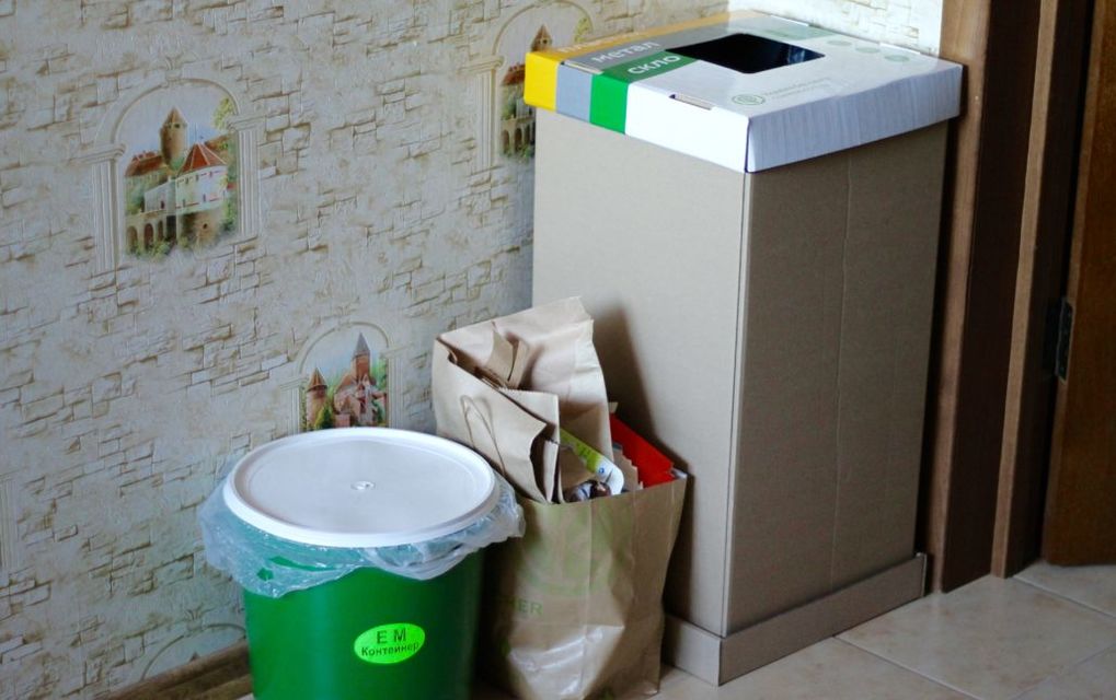 сортировка мусора дома