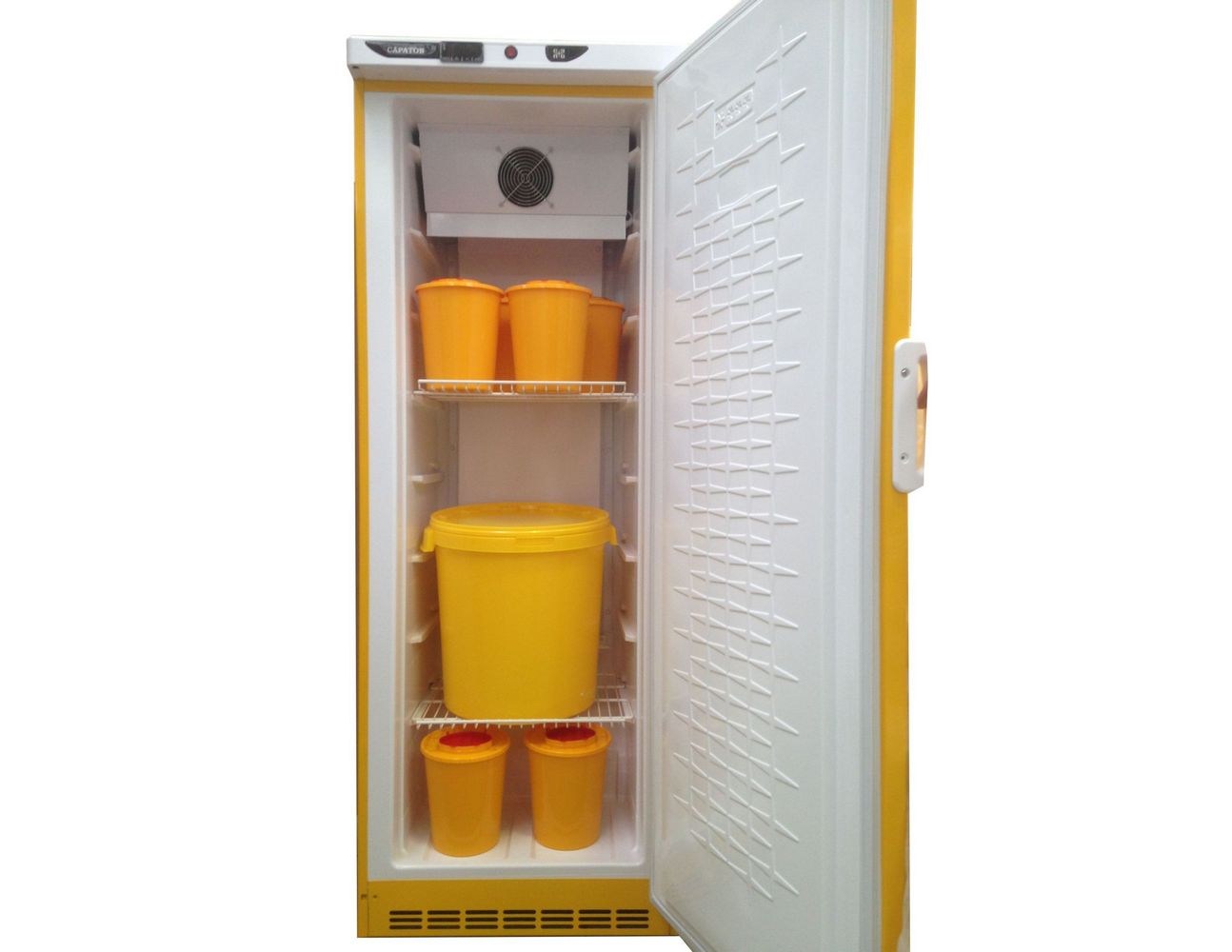 холодильник с емкостями для медотходов