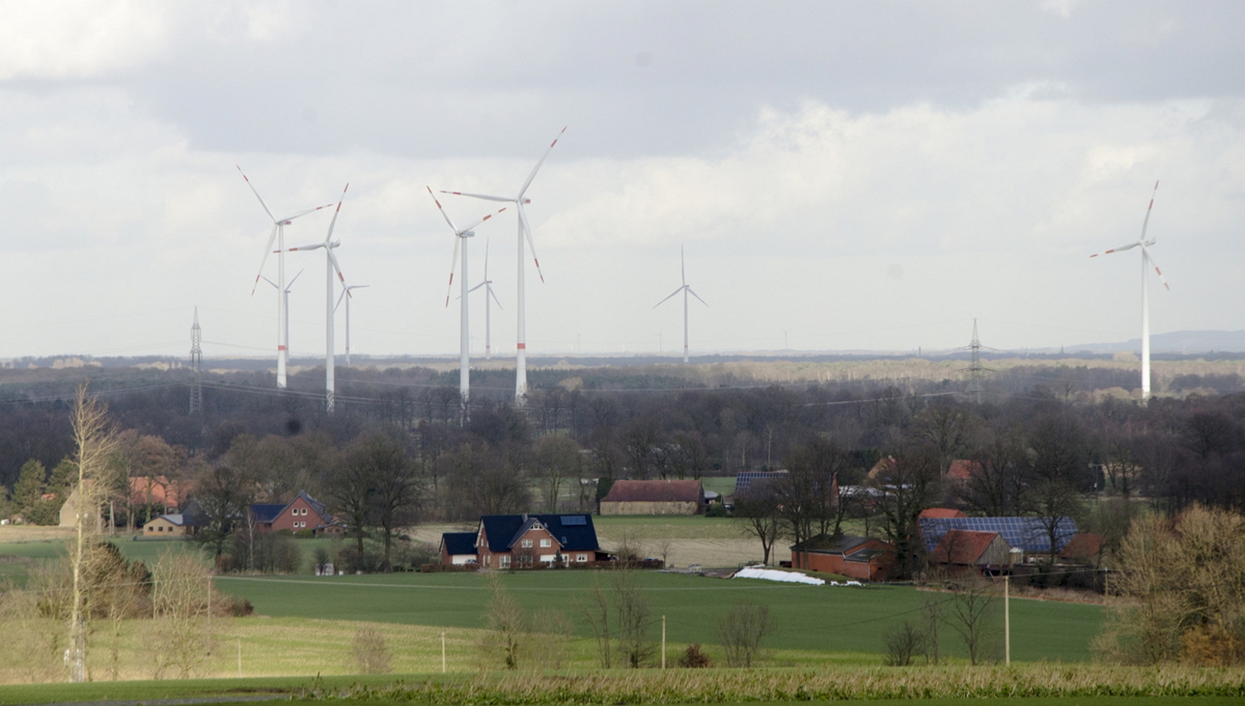 ветряные мельницы в германии