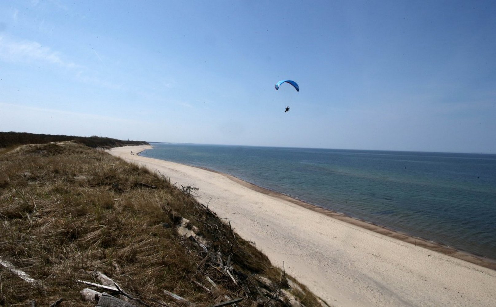 заброшенный пляж на балтийском море