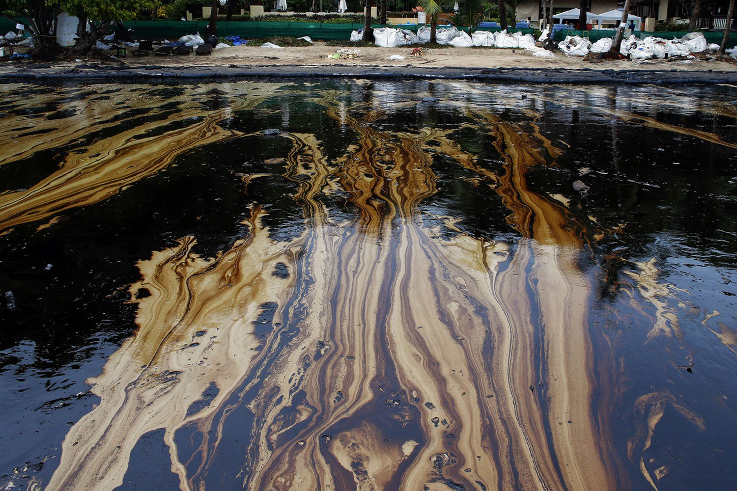 Загрязнение водоемов нефтью
